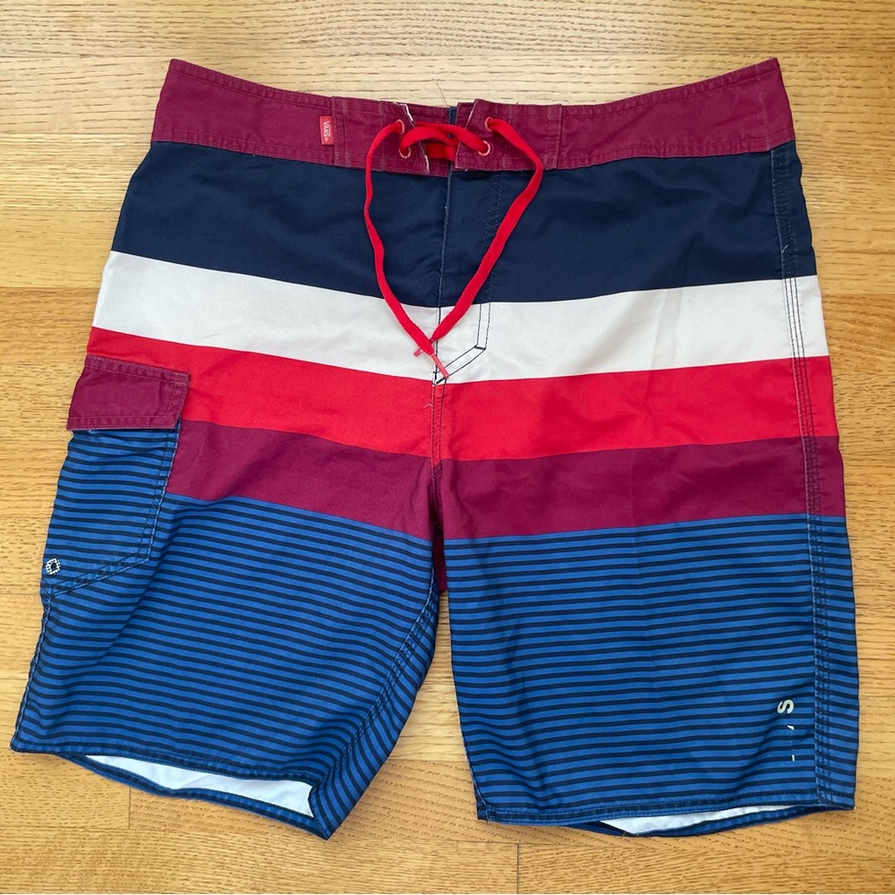 Men’s Vans Striped Board Shorts - 34